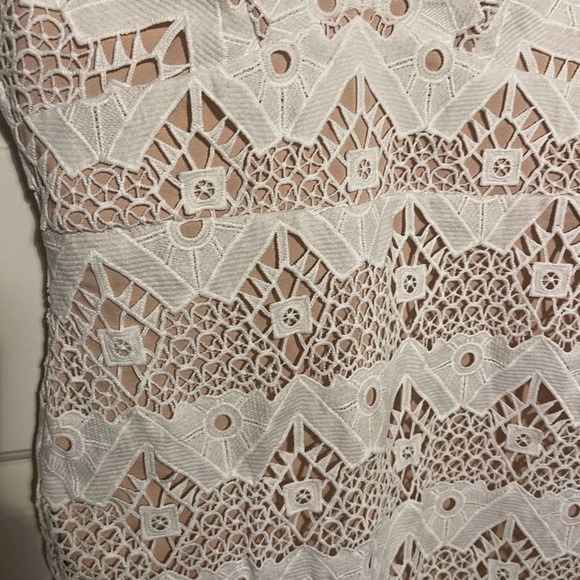 Lulus white lace dress - Picture 2 of 7